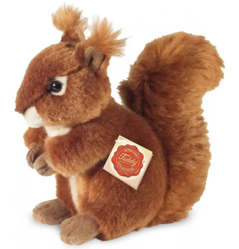 Peluche écureuil - 17 cm