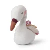 Peluche cygne Susie avec ailes multicolores