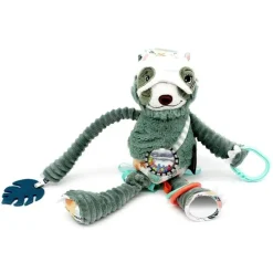 Peluche d’activité bébé nomade Chillos Le Paresseux