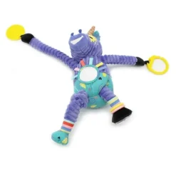 Peluche d’activité bébé nomade Kiprokos Le Zèbre