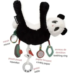 Peluche d'activité bébé Rototos Le Panda