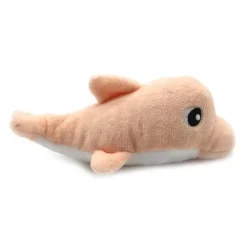 Peluche dauphin Tofou maman et son bébé rose