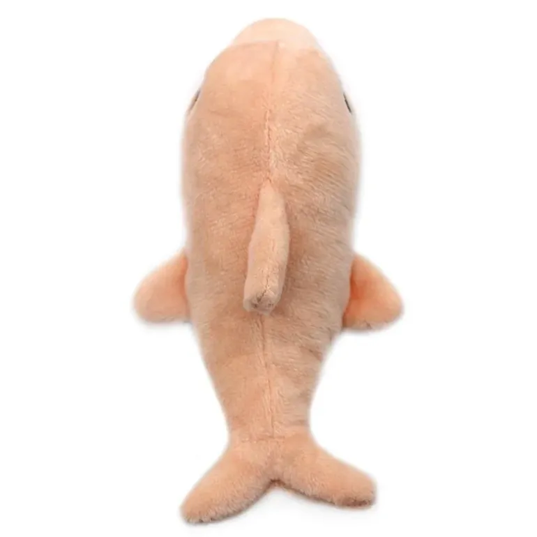 Peluche dauphin Tofou maman et son bébé rose
