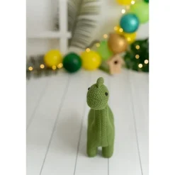 Peluche dinosaure en crochet MINI