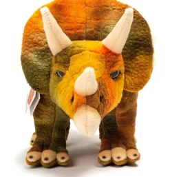 Peluche dinosaure tricératops - 42 cm