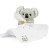 Peluche doudou bébé koala avec mouchoir