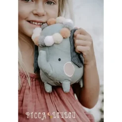 Peluche Eléphant dans boîte cadeau