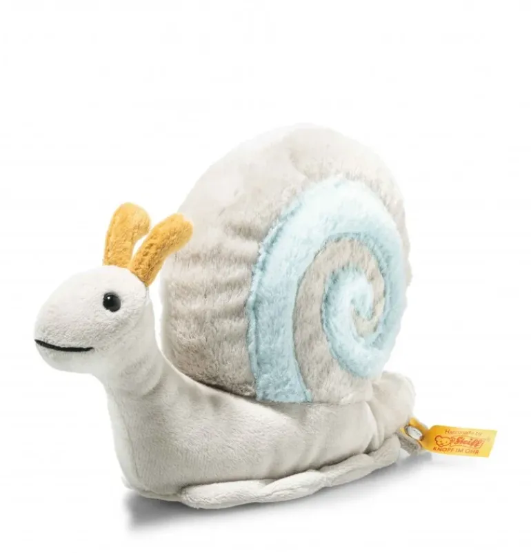 Peluche escargot Snailly multicolore - 20 cm