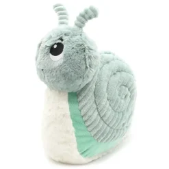 Peluche escargot Speedou maman et son bébé vert menthe