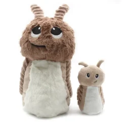 Peluche escargot Speedou maman et son bébé brun