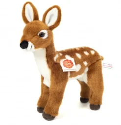 Peluche faon debout - 23 cm