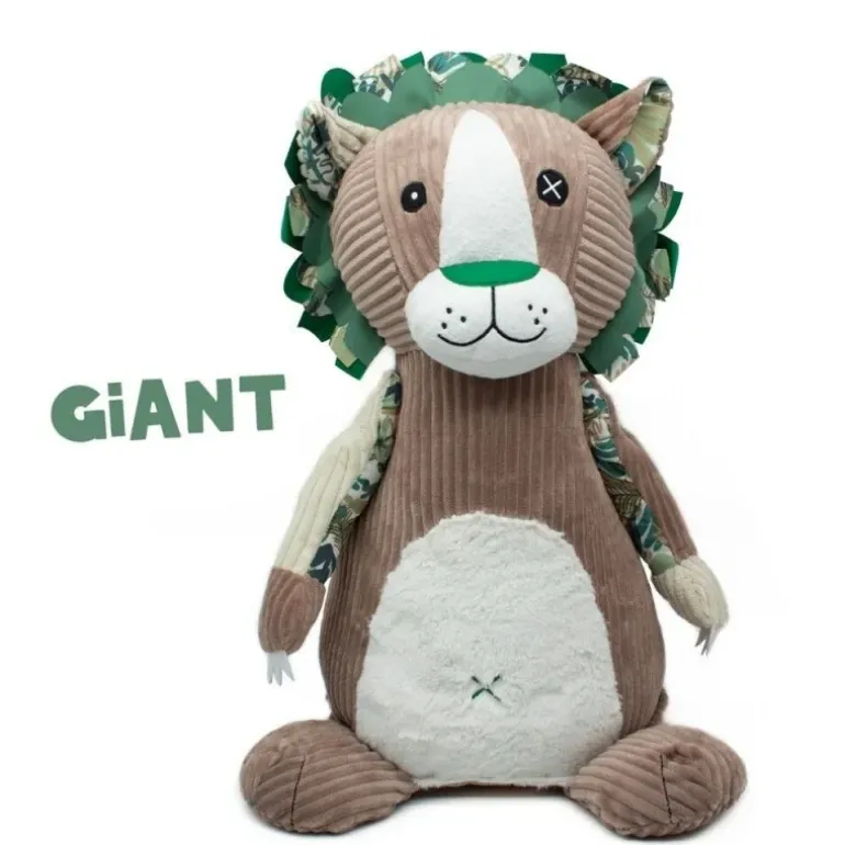 Peluche géante Jélékros le lion - 60 cm