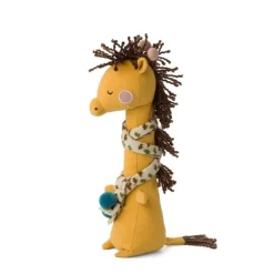 Peluche Girafe Danny avec écharpe