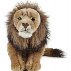 Peluche Grand Lion Mâle - 45 cm