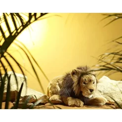 Peluche Grand Lion Mâle - 45 cm