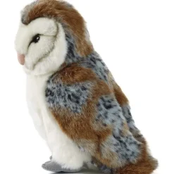 Peluche Grande Chouette Effraie - 27 cm