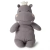 Peluche Hippo avec couronne