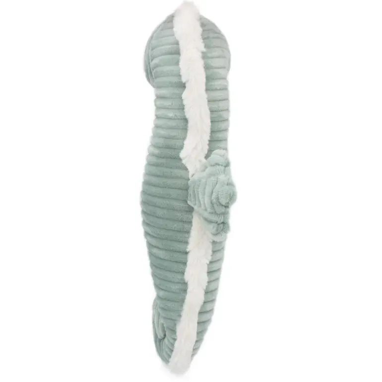 Peluche hippocampe Papadou papa/bébé menthe