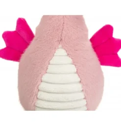Peluche hippocampe rose Alba - 23 cm