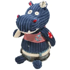 Peluche hippopotame Hippipos bleu