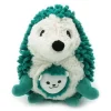 Peluche hérisson maman et son bébé Piktou vert