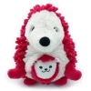 Peluche hérisson maman et son bébé Piktou Betterave
