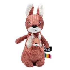 Peluche kangourou Allezou terracota