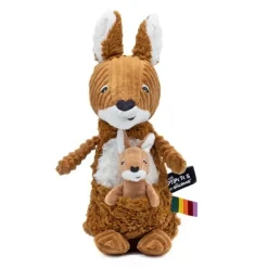 Peluche kangourou Allezou cassonade