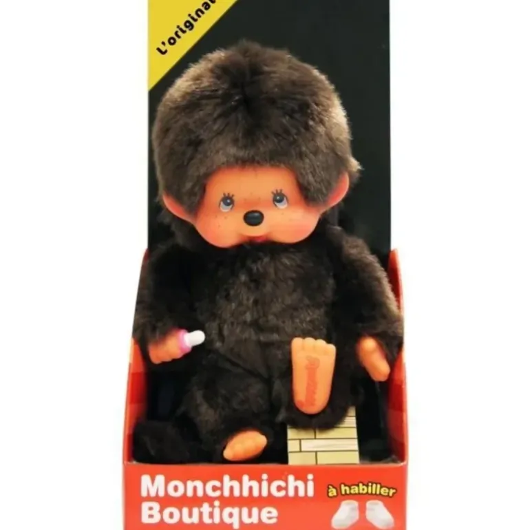 Peluche Kiki Monchhichi le singe (l'original)
