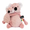 Peluche koala Trankilou rose