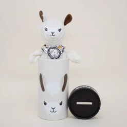 Peluche lama Petit Simply Muchachos en boîte