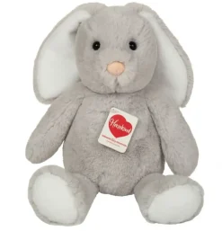 Peluche lapin Abby gris - 32 cm