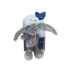 Peluche lapin ALEXANDRE gris - 30 cm
