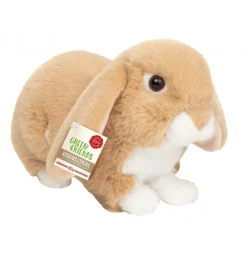 Peluche lapin beige - 23 cm