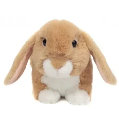 Peluche lapin beige - 23 cm
