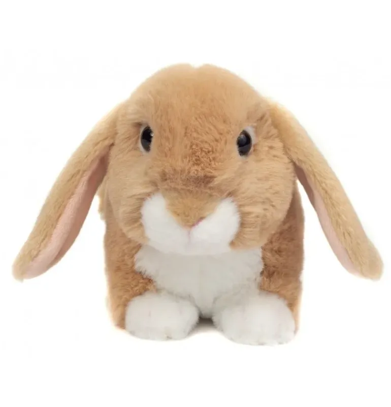 Peluche lapin beige - 23 cm