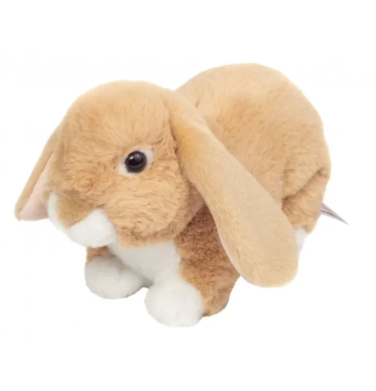 Peluche lapin beige - 23 cm