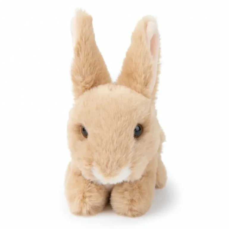 Peluche lapin beige WWF ECO - 15 cm