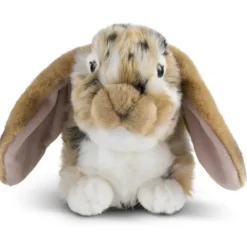 Peluche lapin belier brun