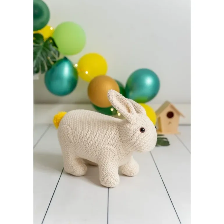 Peluche lapin en crochet MINI