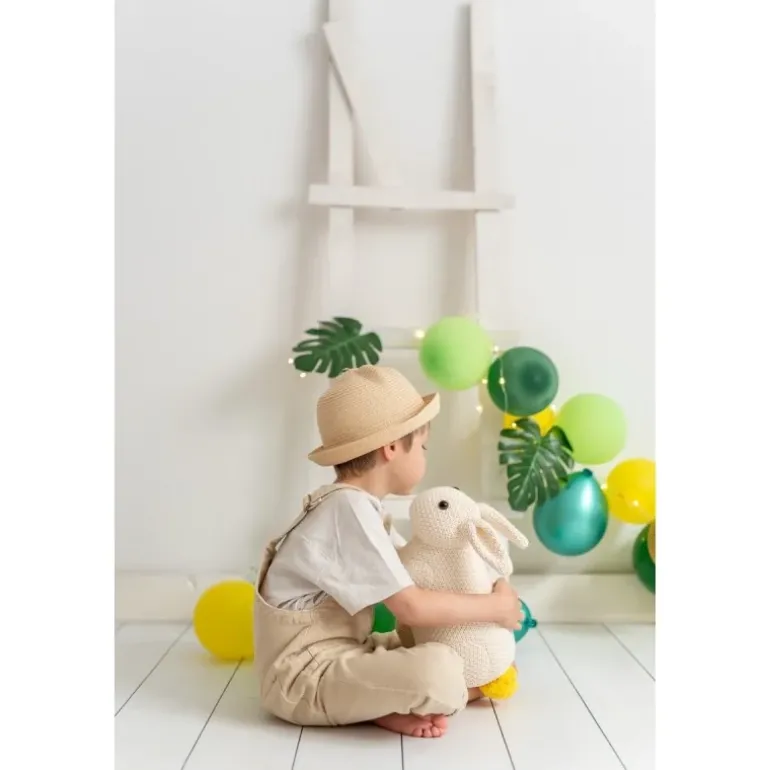 Peluche lapin en crochet MINI