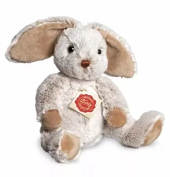 Peluche lapin gris - 25 cm