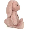 Peluche lapin Haley rose - 32 cm