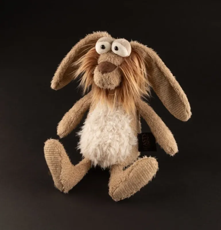 Peluche lapin "je-sais-tout"