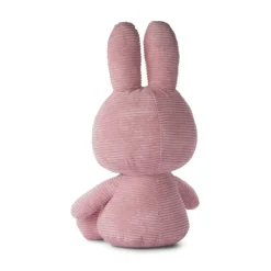 Peluche lapin Miffy en velours côtelé rose - 50 cm