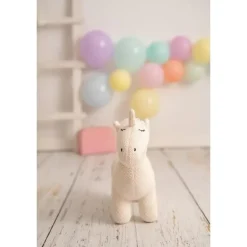 Peluche licorne en crochet MINI