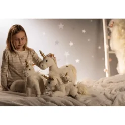 Peluche licorne Unica - 27 cm