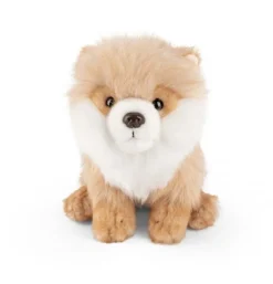 Peluche loulou de Poméranie - 28 cm