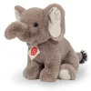 Peluche éléphant assis - 25 cm