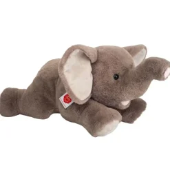 Peluche éléphant couché - 55 cm